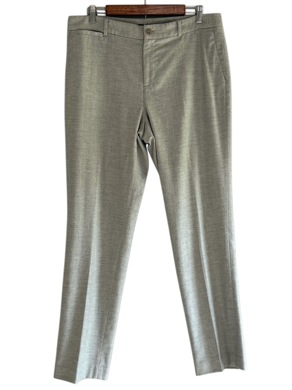 Ralph Lauren Womens Wool Blend Dress Pants Career Stretch Trouser Warm Sz 14